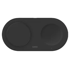 Belkin BoostCharge Pro 2-in-1 med Qi2 15 W Svart