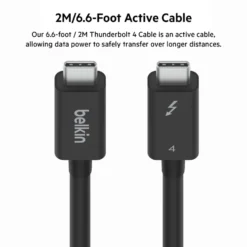 Belkin Thunderbolt 4 Aktiv USB-C-kabel 2 m