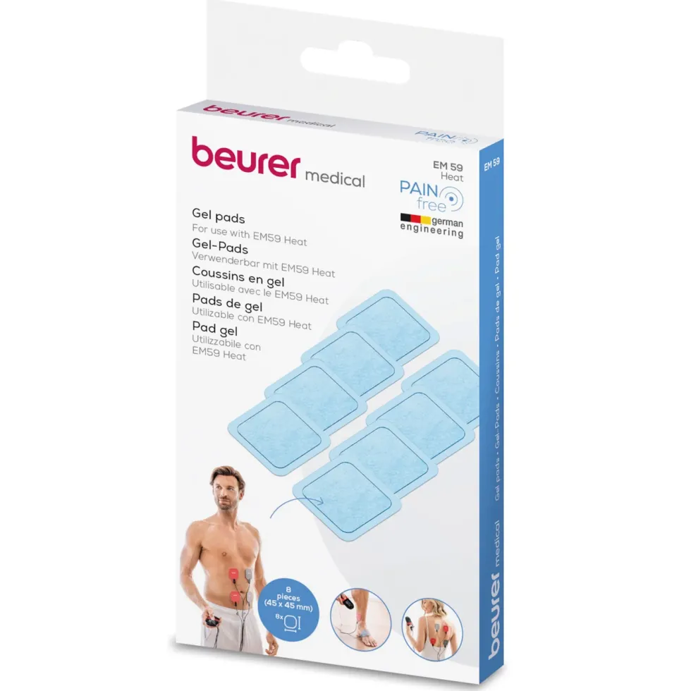 Beurer Elektrodplattor till Beurer EM 59 8-pack