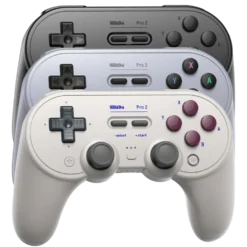 8Bitdo Pro 2 Bluetooth Hall Edition Handkontroll Grey