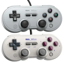 8Bitdo SN30 Pro Handkontroll med USB-anslutning Grå