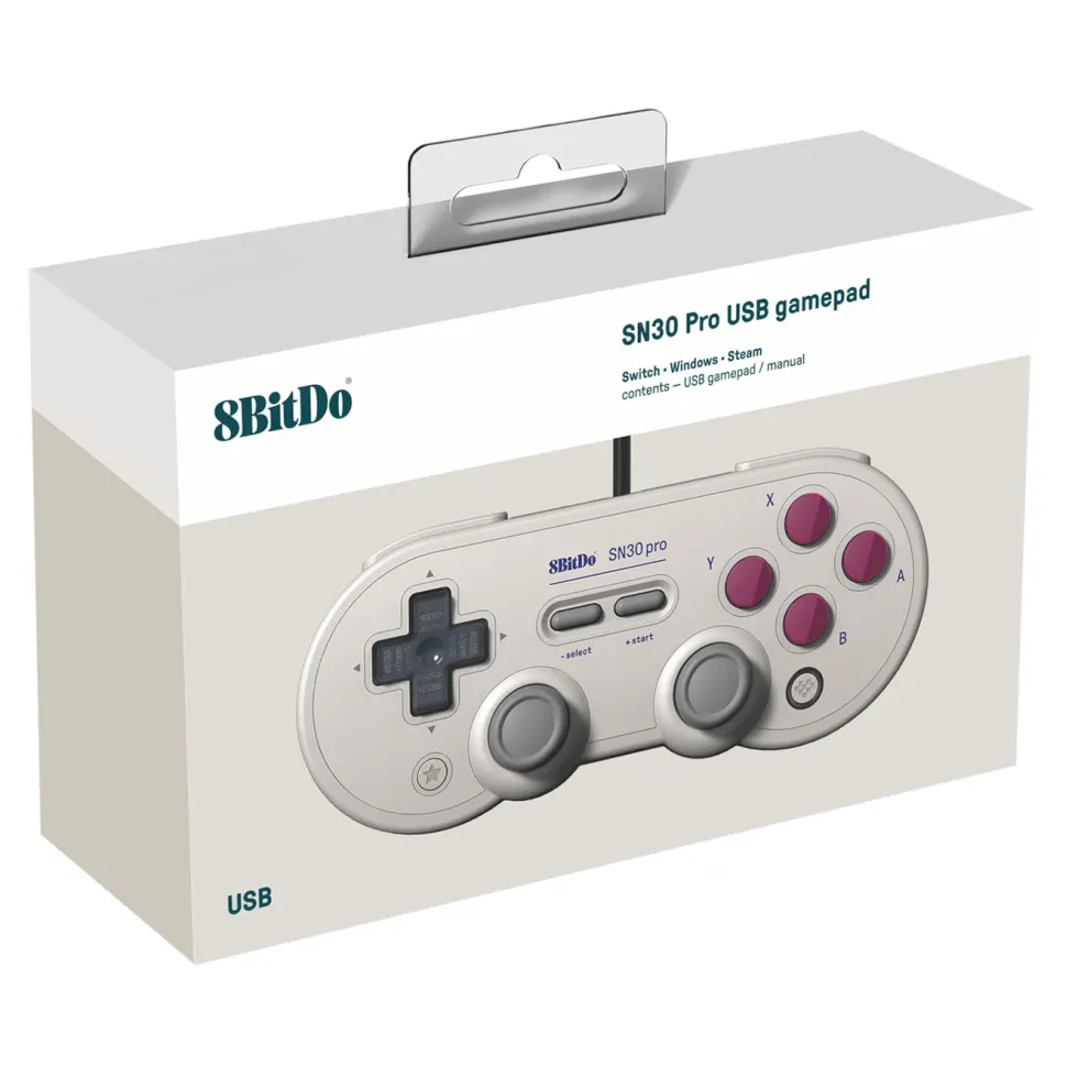 8Bitdo SN30 Pro Handkontroll med USB-anslutning G Edition