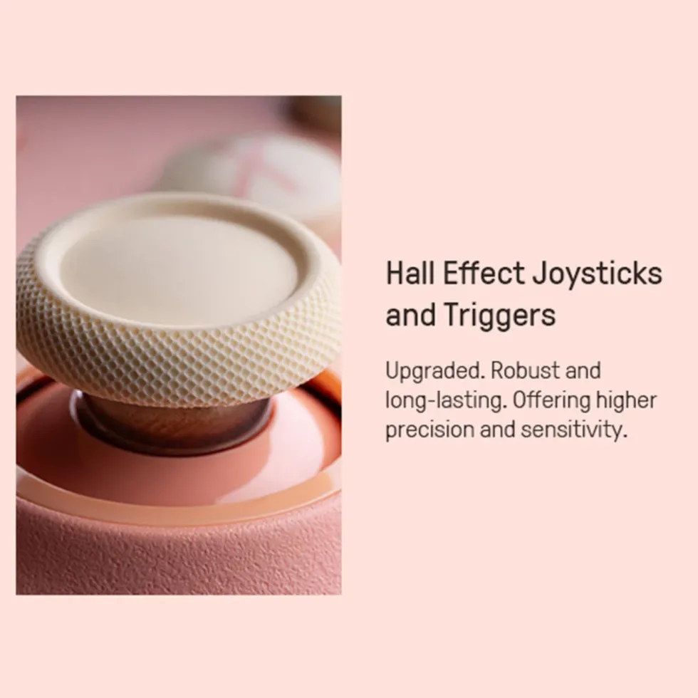 8Bitdo Ultimate 2C Trådlös handkontroll med Hall Effect Peach