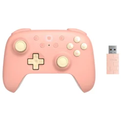 8Bitdo Ultimate 2C Trådlös handkontroll med Hall Effect Peach