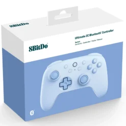 8Bitdo Ultimate 2C Trådlös handkontroll för Nintendo Switch och Switch 2 Blå