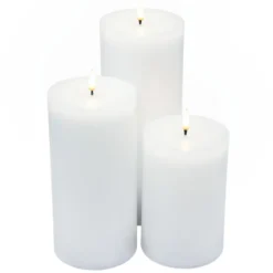 Blockljus LED 3-pack