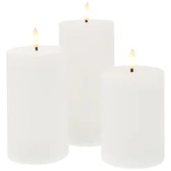 Blockljus LED 3-pack