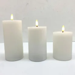Blockljus LED 3-pack