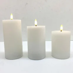 Blockljus LED 3-pack