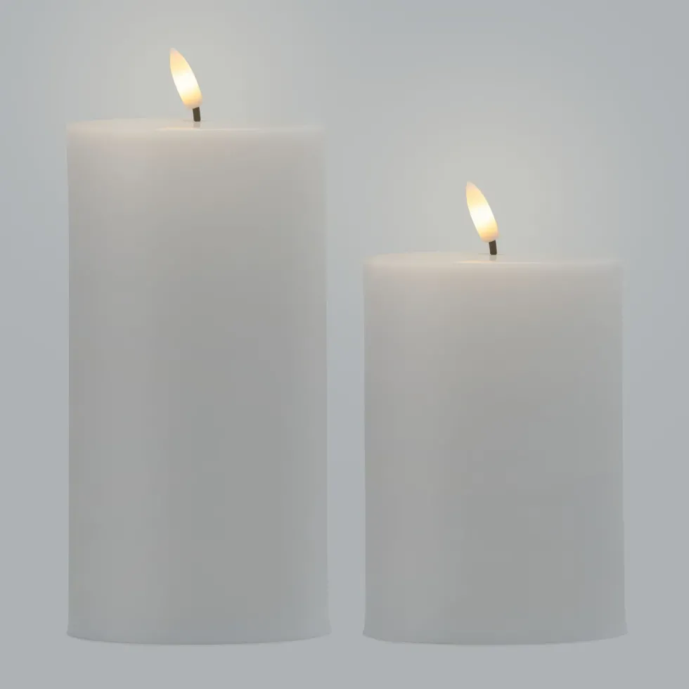 Blockljus LED utomhus 2-pack
