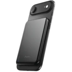 BMX Ultratunn magnetisk Qi2-powerbank 5000 mAh, semi-solid-state i titanhölje Black
