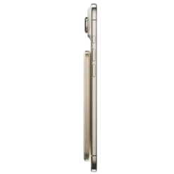 BMX Ultratunn magnetisk Qi2-powerbank 5000 mAh, semi-solid-state i titanhölje Gold