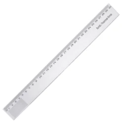 BNT Office Linjal 30 cm transparent