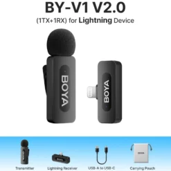 Boya BY-V10 Trådlös Mikrofon Lightning