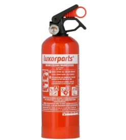 Brandsläckare med pulver 1 kg Röd