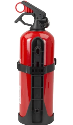 Brandsläckare med pulver 1 kg Röd