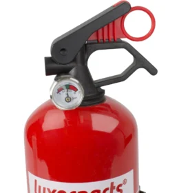 Brandsläckare med pulver 1 kg Röd