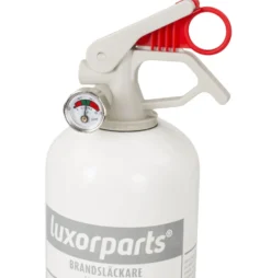 Brandsläckare med pulver 1 kg Vit