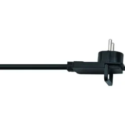 Brennenstuhl Förlängningskabel med platt stickpropp svart 5 m
