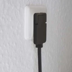 Brennenstuhl Förlängningskabel med platt stickpropp svart 5 m
