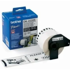 Brother DK-etikettpapper 62 mm DK22205