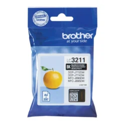 Brother LC3211BK Bläckpatron Svart