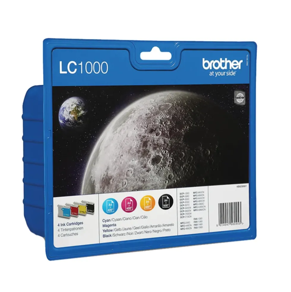 Brother LC1000 Bläckpatron 4-pack