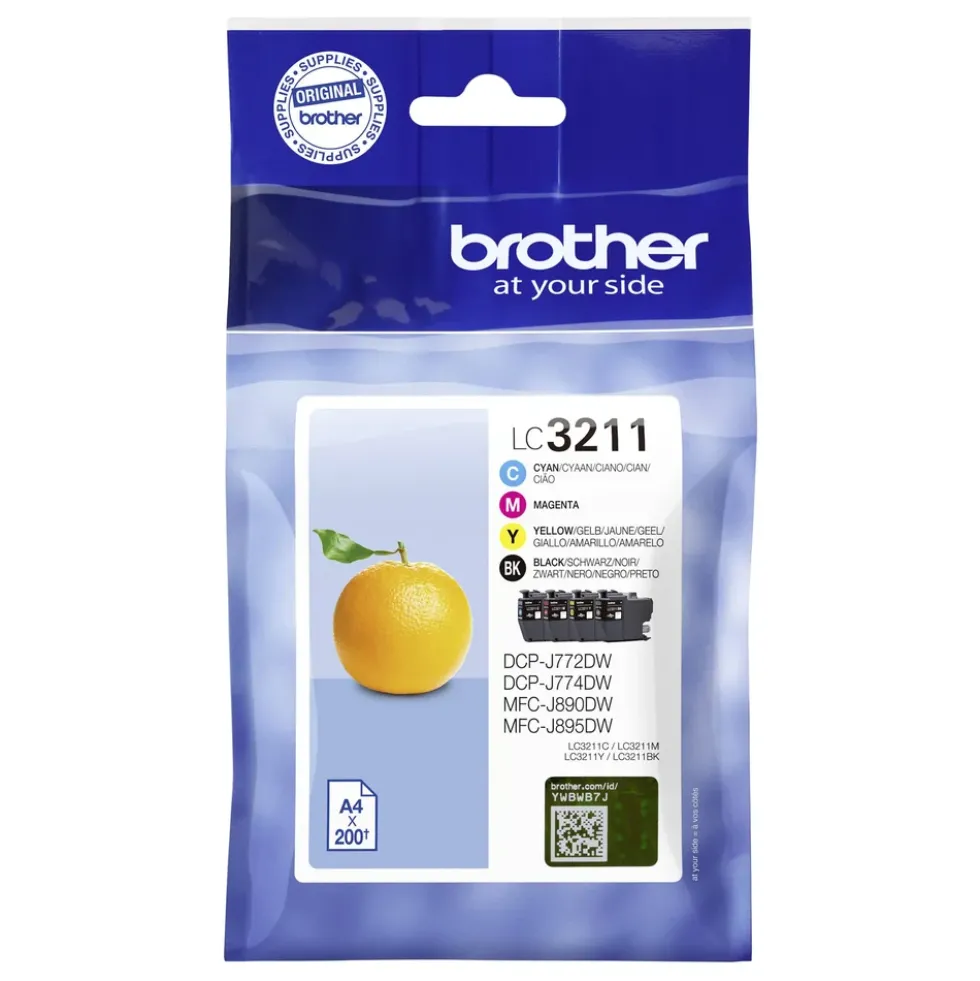 Brother LC3211 Bläckpatron 4-pack