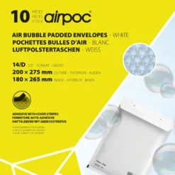 Bubbelpåsar 10-pack 180x265 mm
