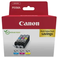 Canon CLI-521 Bläckpatroner 3-pack