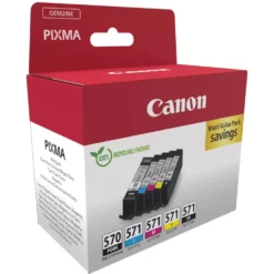 Canon CLI-571 och CLI-570 Bläckpatron 5-pack