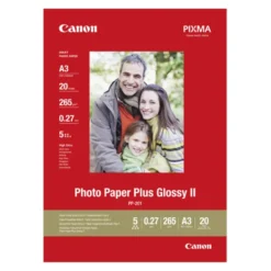 Canon Plus Glossy II Fotopapper A3 20-pack