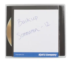 CD-ficka dubbel med kolpapp 25-pack