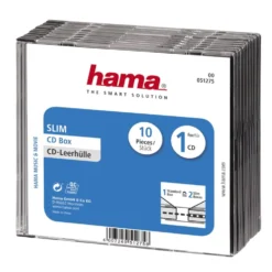 CD-fodral slimcase 10-pack