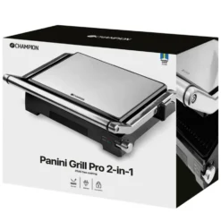 Champion Panini- och bordsgrill Pro Health PG600 2-i-1