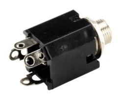 Chassikontakt med brytare 6,3 mm Mono