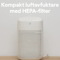 Cleverio AD100 Kompakt luftavfuktare med HEPA-filter
