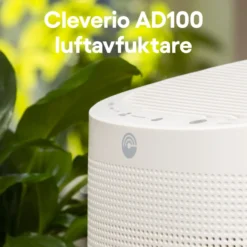 Cleverio AD100 Kompakt luftavfuktare med HEPA-filter