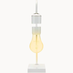 Cleverio Leviterande bordslampa Vit