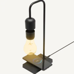 Cleverio Leviterande bordslampa Svart