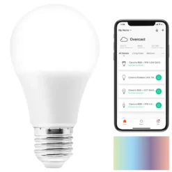 Cleverio Smart E27 RGB LED-lampa 806 lm