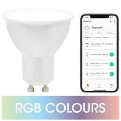 Cleverio Smart GU10 RGB LED-lampa 400 lm