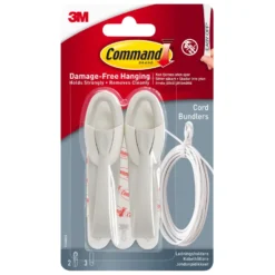 Command Kabelhållare Stora 2-pack