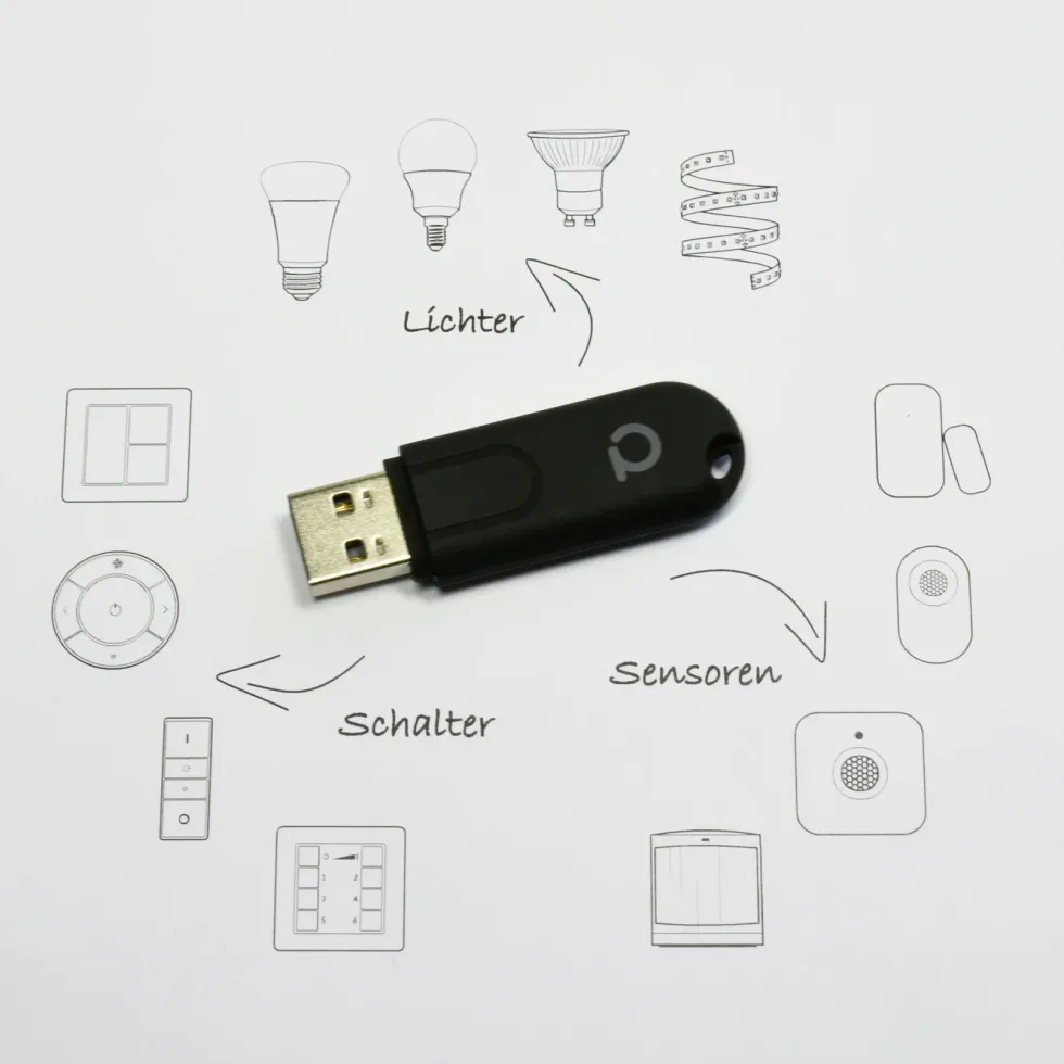 Conbee II Zigbee-controller för USB