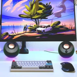 Creative Pebble Pro 2.0 USB-C-datorhögtalare Svart