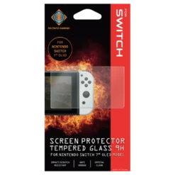 Deltaco Skärmskydd i glas för Nintendo Switch OLED