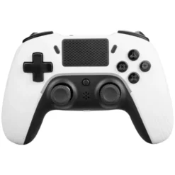 Deltaco Trådlös handkontroll för PS4 och PC Vit