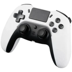 Deltaco Trådlös handkontroll för PS4 och PC Vit