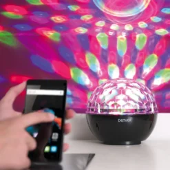 Denver Bluetooth-högtalare med discobelysning