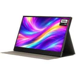 Denver Bärbar Full HD-skärm med USB-C och IPS-panel 15,6"